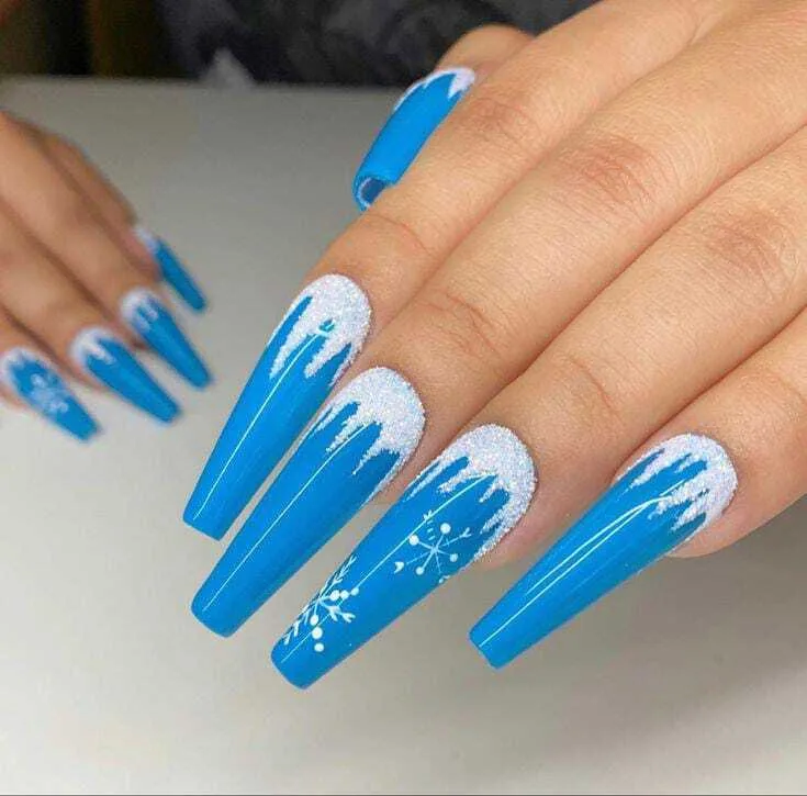 Icy Nail Designs That Bring Frosty Glam to Your Tips 1