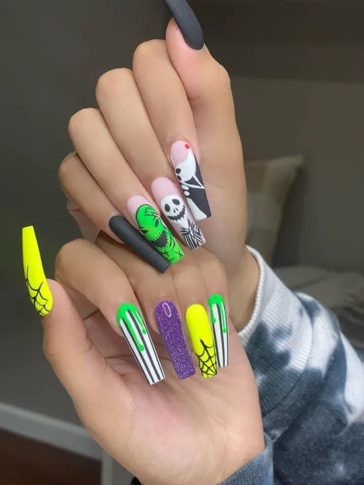 jack skellington nails 032 308fb87b6c