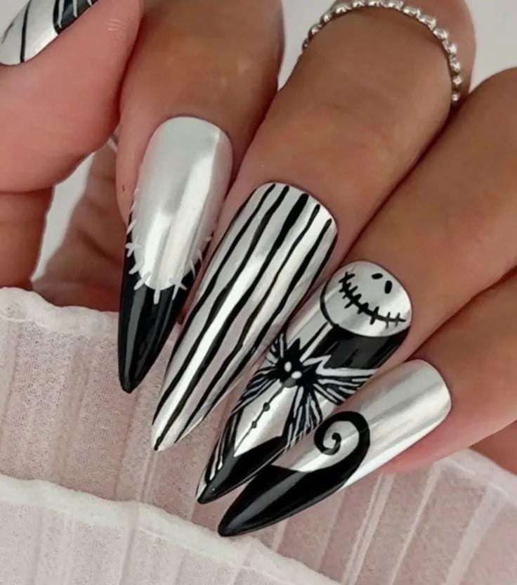 jack skellington nails 033 3c9d4fc644