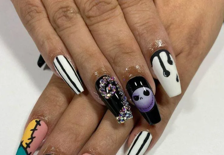 jack skellington nails 037 0a600f63f1