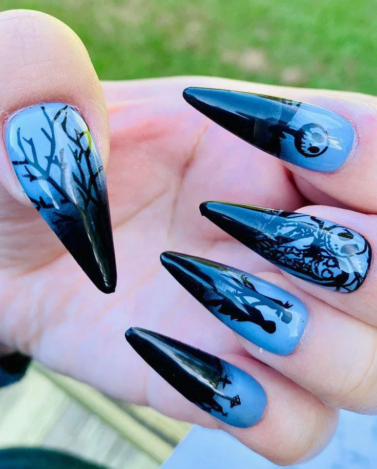 jack skellington nails 039 baf7962af9