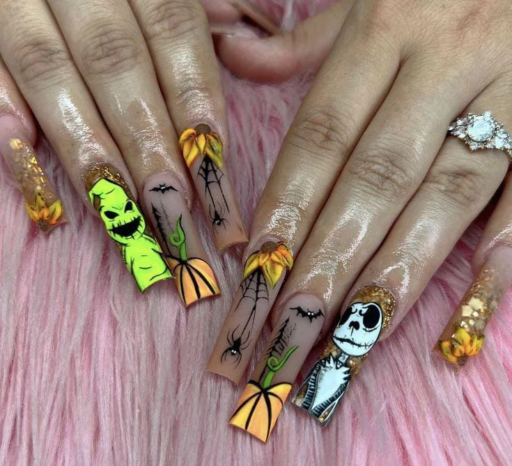 jack skellington nails 047 d93482f0aa