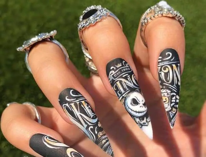 jack skellington nails 050 73b5b16d28
