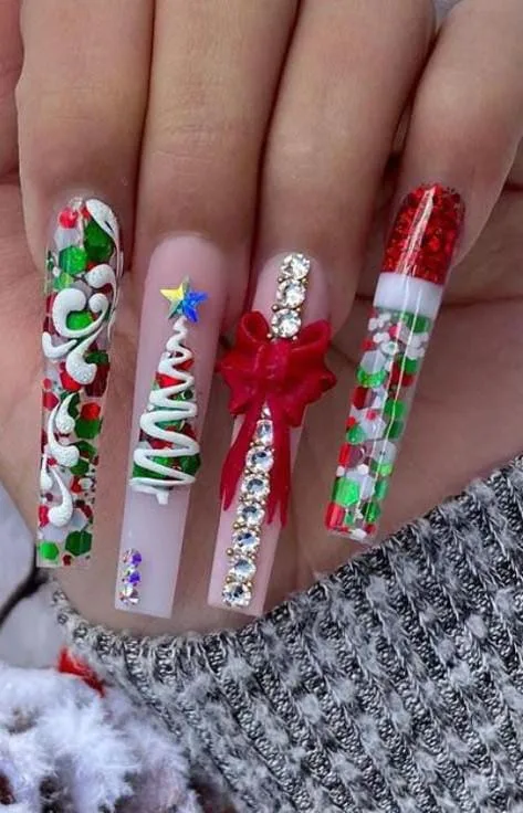 long christmas nails 018 d546478660