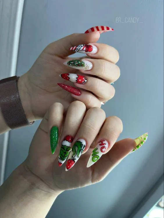 long christmas nails 047 aaa75b0c38