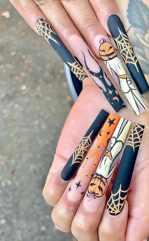 long halloween nails 007 b4bce9b0c2