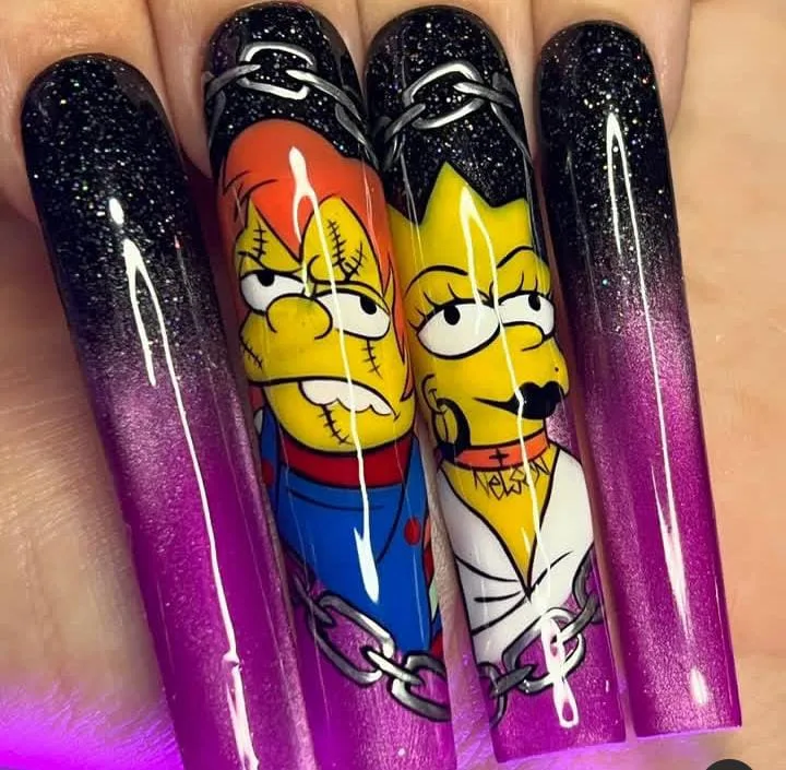 long halloween nails 024 b3005c2be4