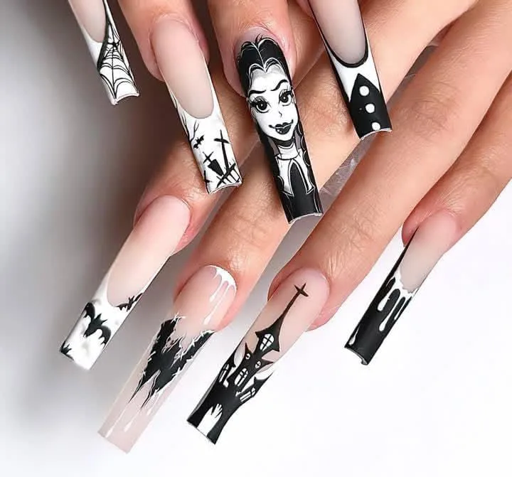long halloween nails 032 7a70302a47