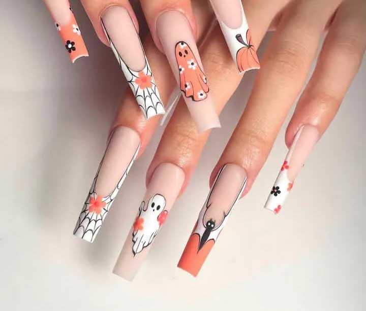 long halloween nails 038 842db90dab