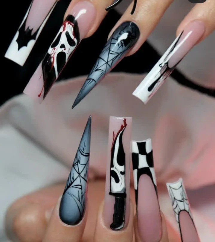 long halloween nails 039 e9099689ce