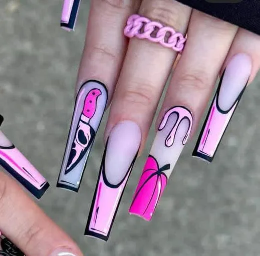 long halloween nails 042 02a6c88205