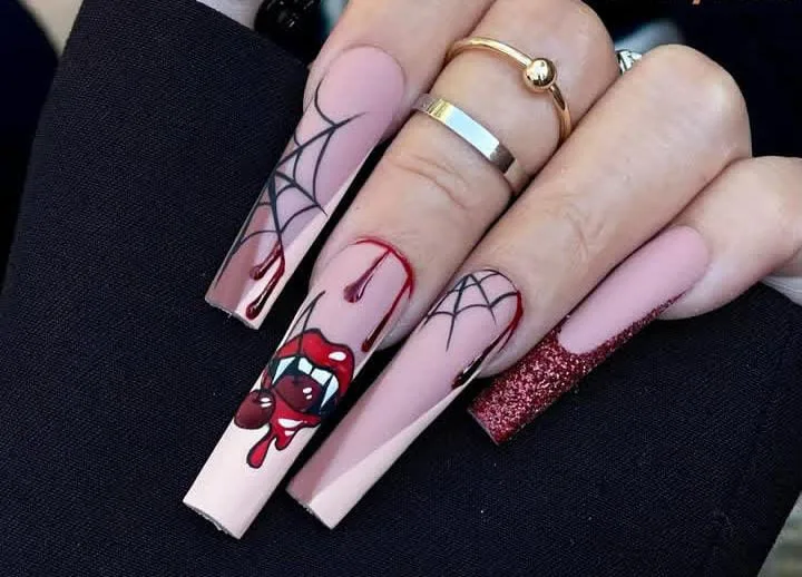 long halloween nails 043 fcd507b211