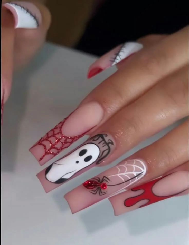 long square halloween nails 017 673feeddf6