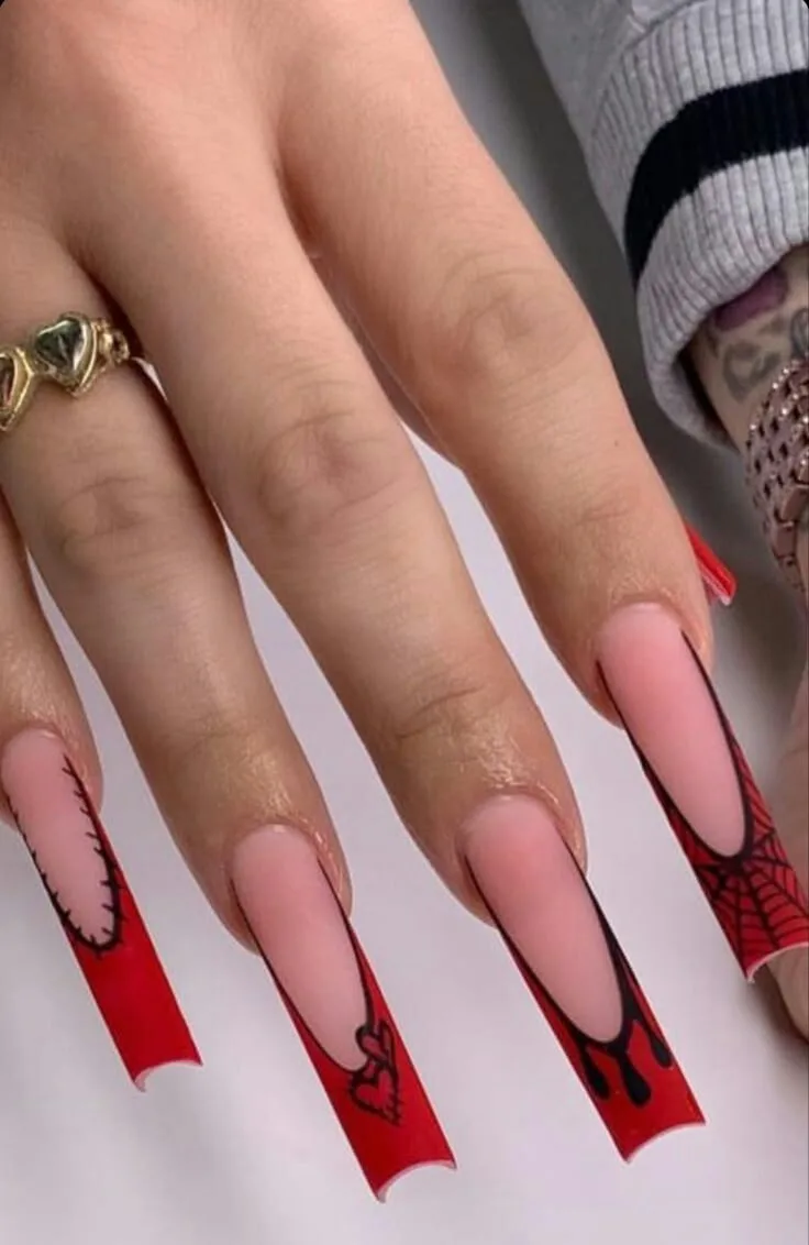 long square halloween nails 034 b5961b6ec0