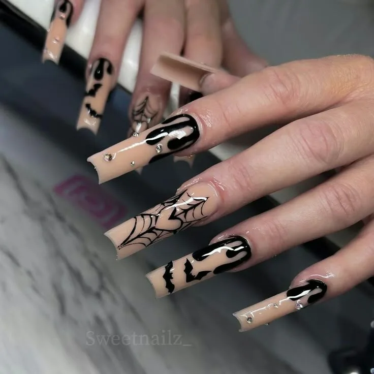 long square halloween nails 042 f8cd75877f