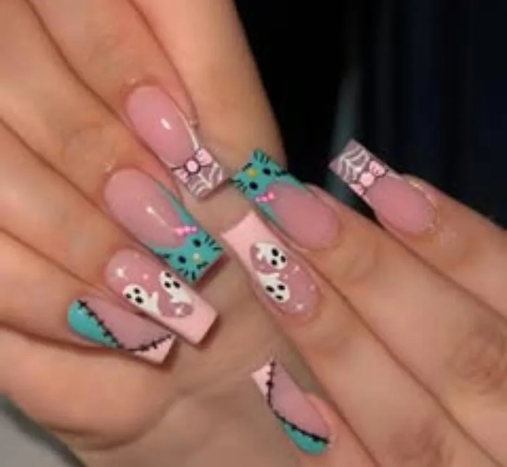long square halloween nails 047 be56c9e835