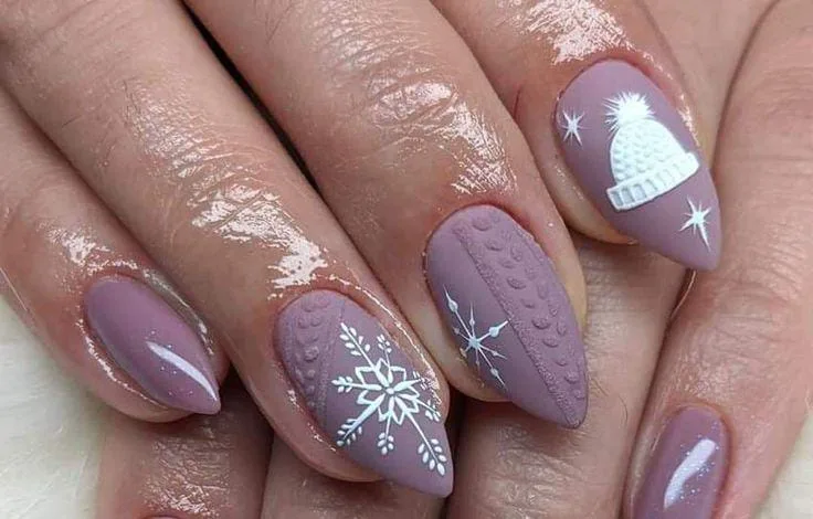matte christmas nails 006 706c1069b9