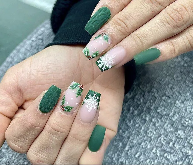 matte christmas nails 013 c9da98d7e1