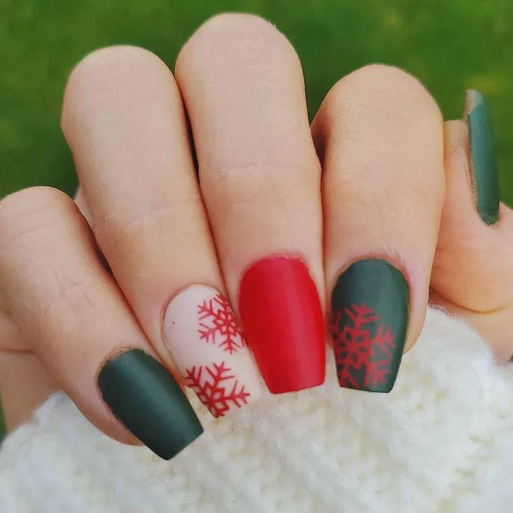 matte christmas nails 023 eb8f1bac9a