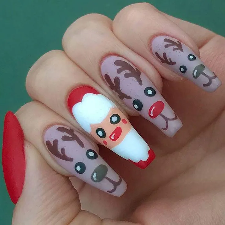 matte christmas nails 034 fe7eaa1b3a