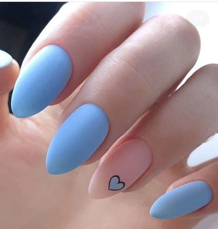 matte valentines nails 003 b730789d85