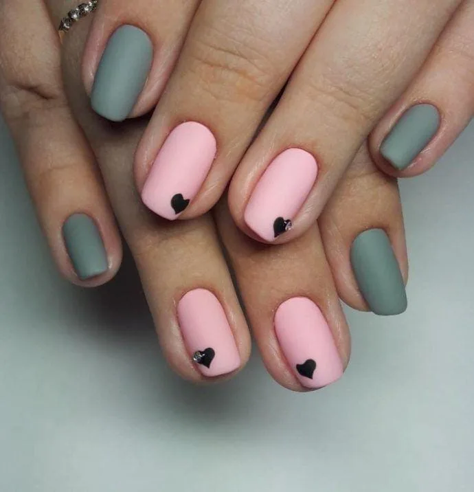 matte valentines nails 010 d9073deefe