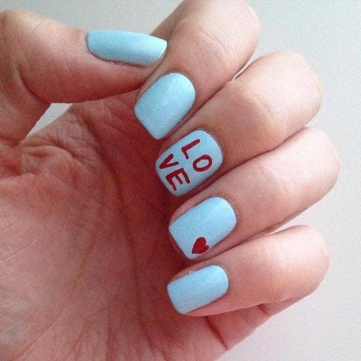 matte valentines nails 031 805cd07423