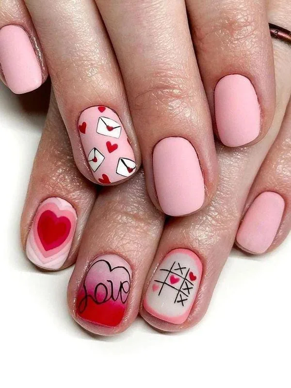 matte valentines nails 032 05b002efd5