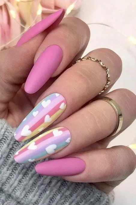 matte valentines nails 048 27c9c25f6b