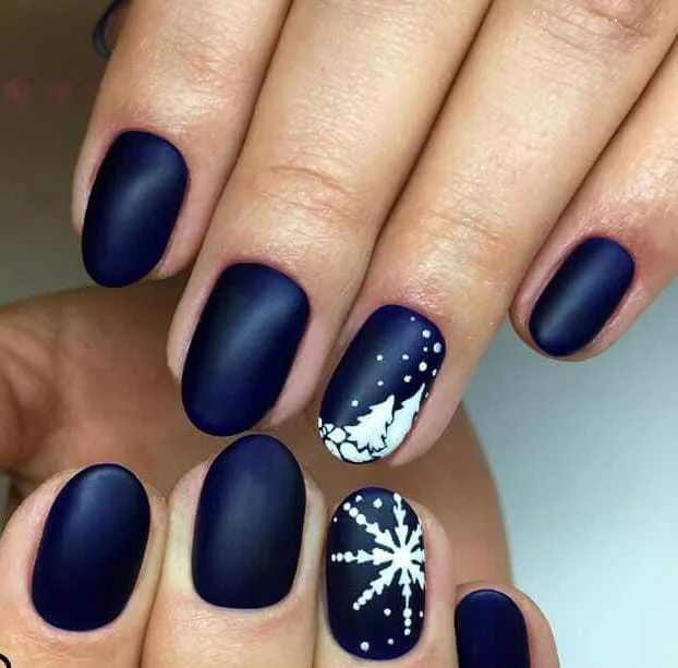 matte winter nails 005 1479b36225