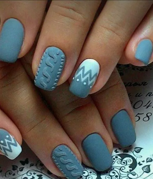 matte winter nails 022 157fa55838