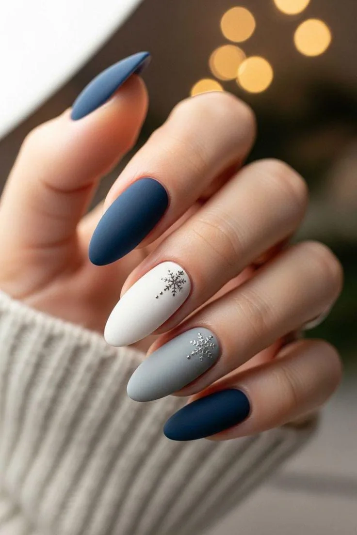 matte winter nails 049 b133b0716e