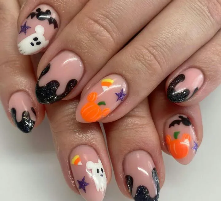 mickey halloween nails 024 2808470556