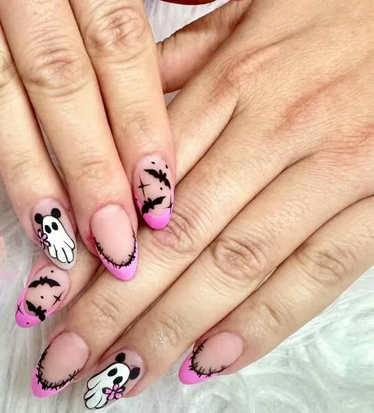 mickey halloween nails 031 0dc25500ea