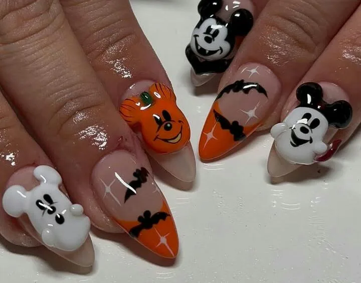 mickey halloween nails 042 00db2a2241
