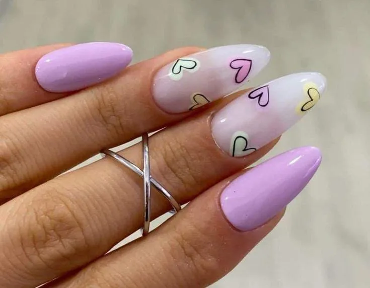 minimal valentines nails 022 4f428cd3a1