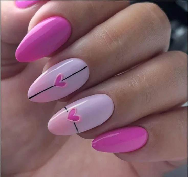 minimal valentines nails 025 f8c7d2621c