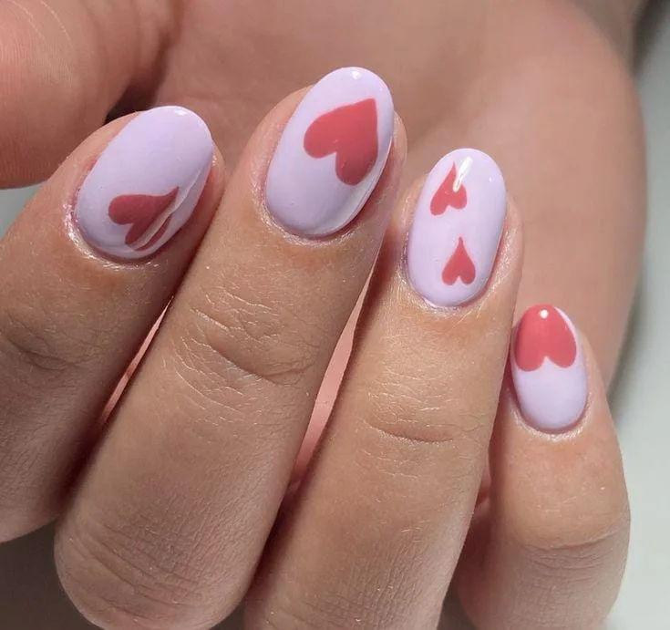 minimal valentines nails 032 1bff8cddef