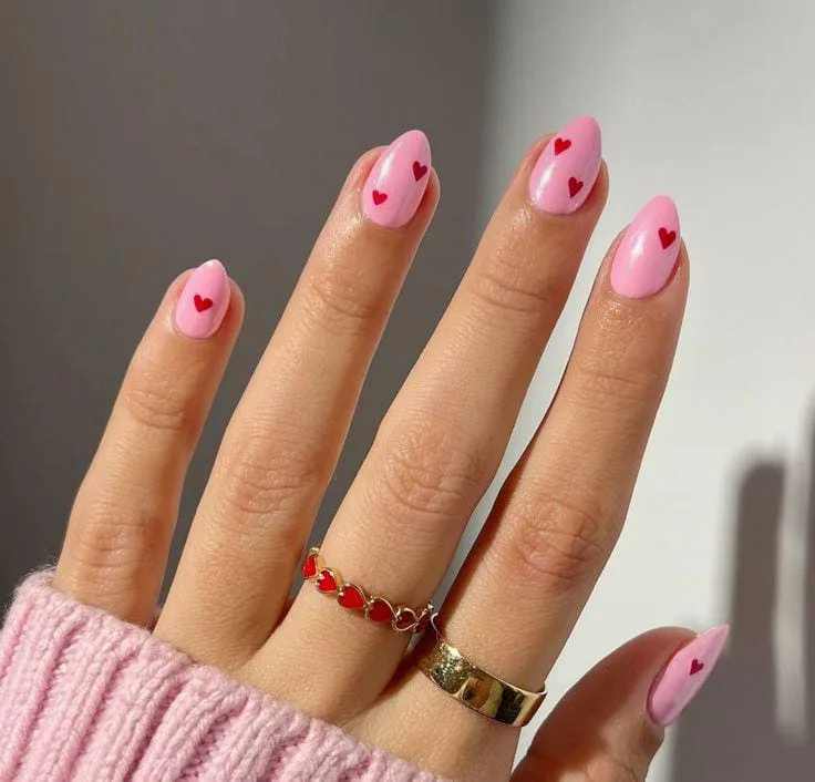 minimal valentines nails 037 5b62b8e68d