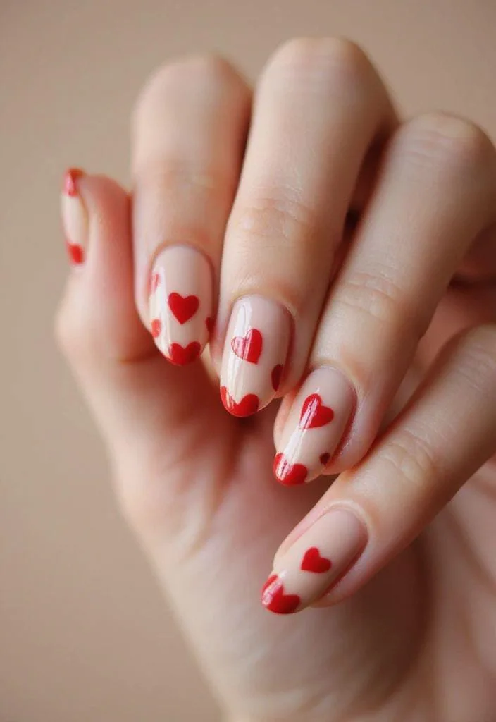 minimal valentines nails 040 3eafe20cdc