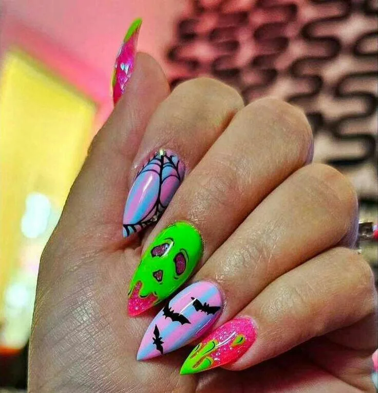 neon halloween nails 016 7f16cdd3cc