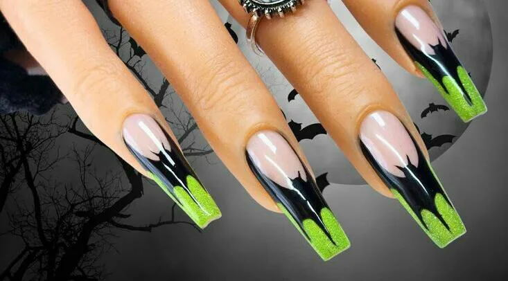 neon halloween nails 021 a9469d5845