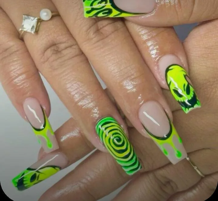 neon halloween nails 028 9e4d6766c6