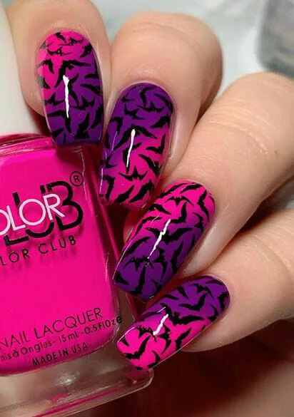 neon halloween nails 031 5517fb54be