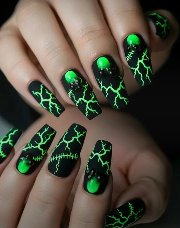 neon halloween nails 032 5927f9a019
