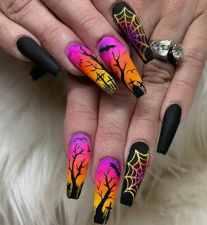 neon halloween nails 040 40f074dab5
