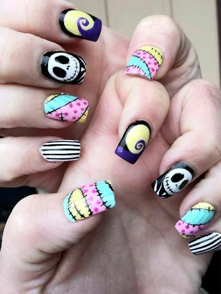 nightmare before christmas nails 024 026c45fc2b