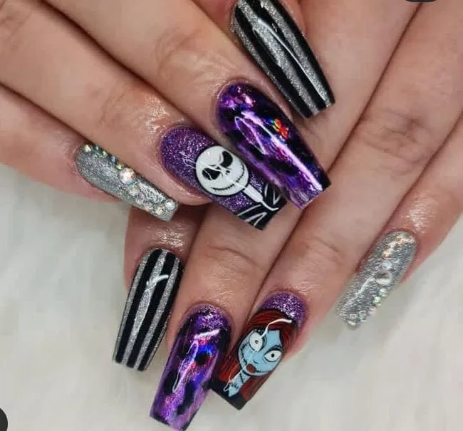 nightmare before christmas nails 036 a2110ede0f