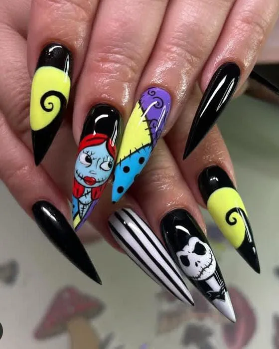 nightmare before christmas nails 040 5bef135021