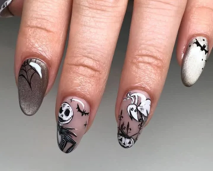 nightmare before christmas nails 041 7b4ca44785